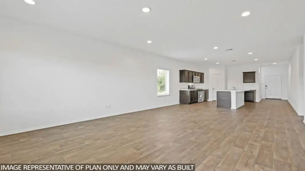 Representative unfurnished interior of a home built from the Kendall by D.R. Horton in Madeley Creek Preserve, Conroe (Image 16). Representative unfurnished interior of a home built from the Kendall by D.R. Horton in Madeley Creek Preserve, Conroe (Image 16).