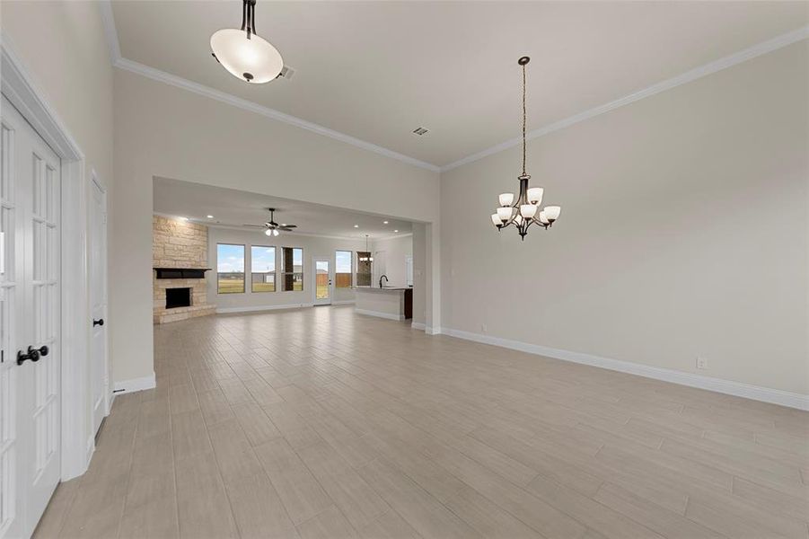 Spacious, unfurnished interior of a new home in , Terrell (Image 21).