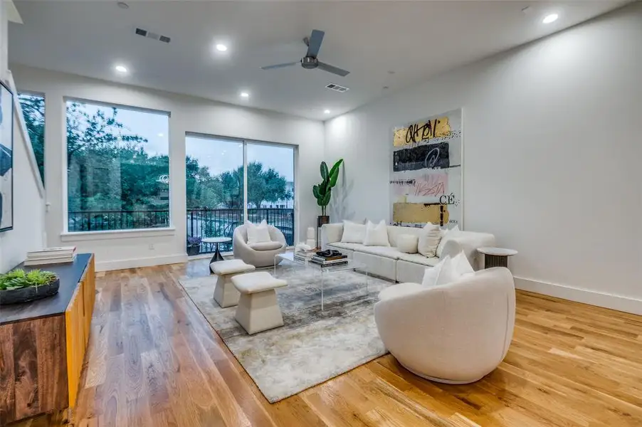 Furnished interior view inside a new home in , Addison (Image 4).