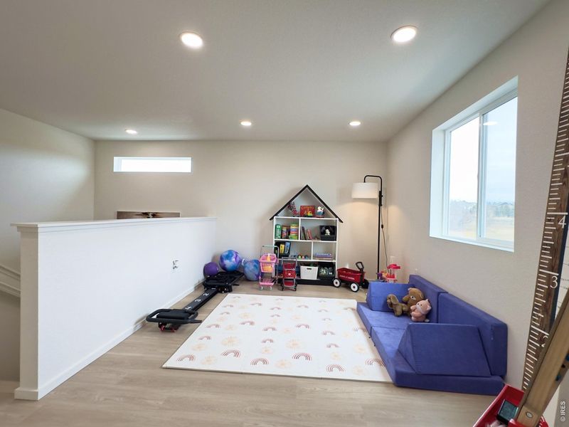 Furnished interior view inside a new home in , Fort Collins (Image 15). Furnished interior view inside a new home in , Fort Collins (Image 15).