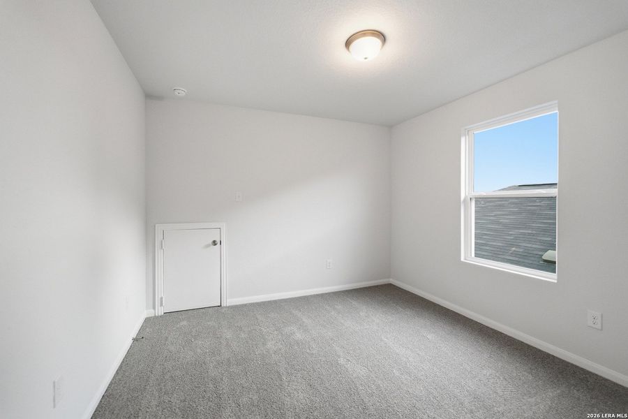 Spacious, unfurnished interior of a new home in Willow View, Converse (Image 17). Spacious, unfurnished interior of a new home in Willow View, Converse (Image 17).