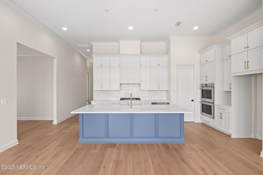 Furnished interior view inside a new home in Silver Landing at SilverLeaf, St. Augustine (Image 10). Furnished interior view inside a new home in Silver Landing at SilverLeaf, St. Augustine (Image 10).