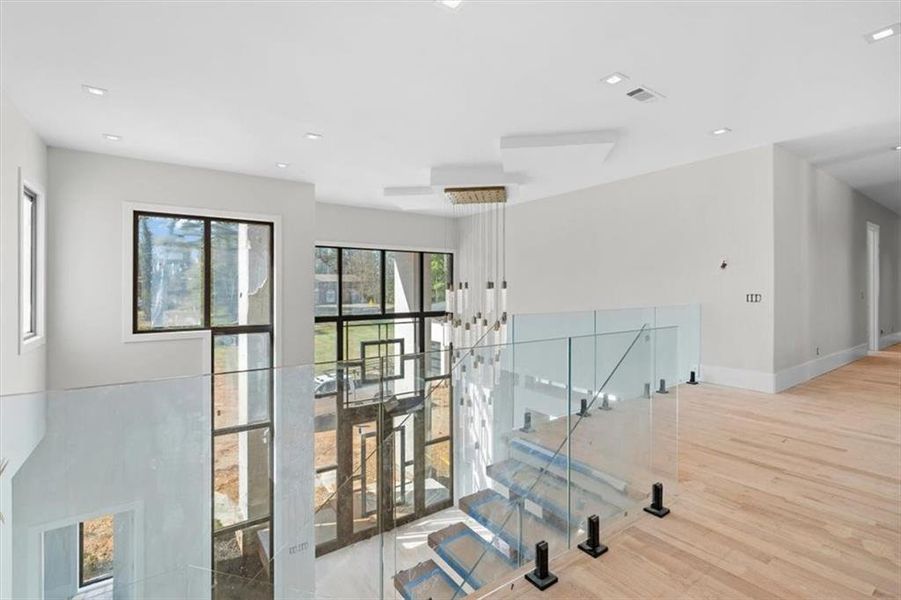 Furnished interior view inside a new home in , Marietta (Image 7).
