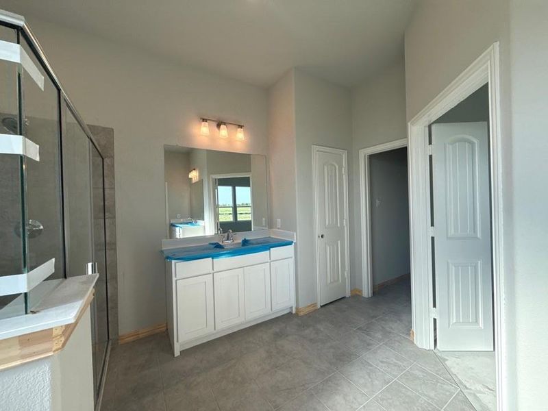 Furnished interior view inside a new home in Clear Sky Addition, Valley View (Image 4).