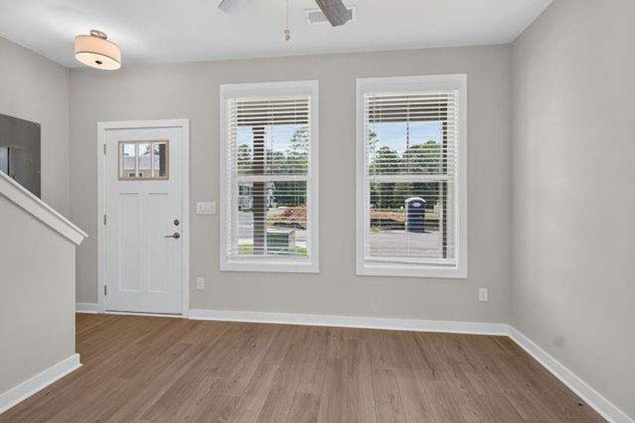 Spacious, unfurnished interior of a new home in The Cottages at East Lanier, Fayetteville (Image 31).