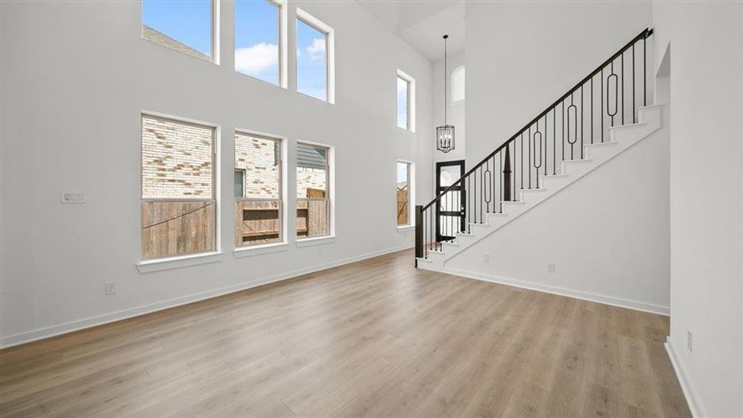 Family Room with Lots of Natural Light!