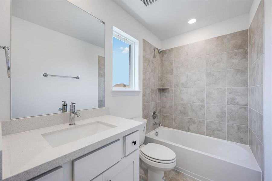 Furnished interior view inside a new home in North Sky Celina, Celina (Image 8).