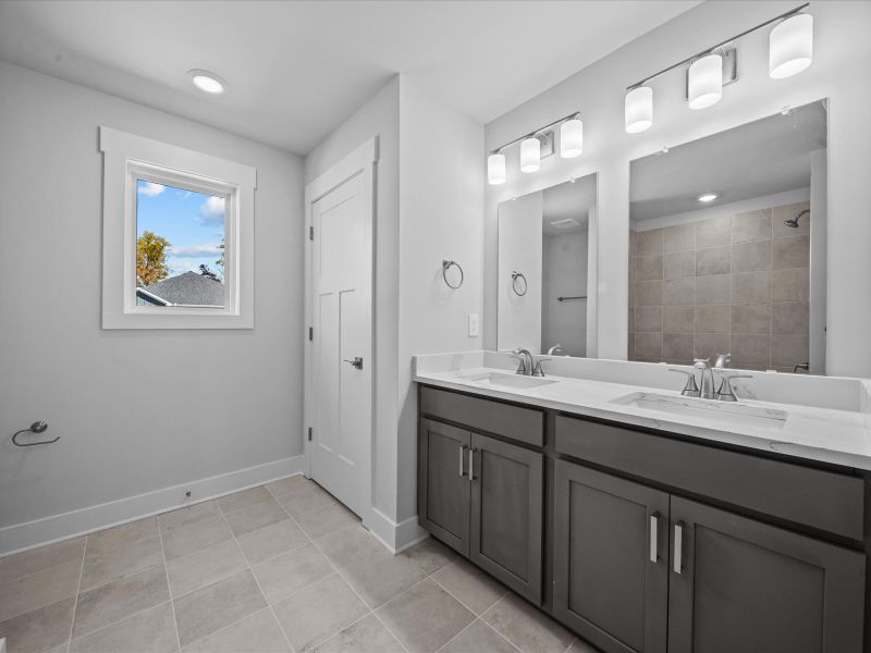 Furnished interior view inside a new home in Maxwell Commons, Easley (Image 9).