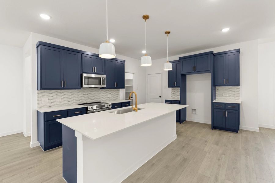 Kitchen featuring the Sapphire Collection Kitchen featuring the Sapphire Collection