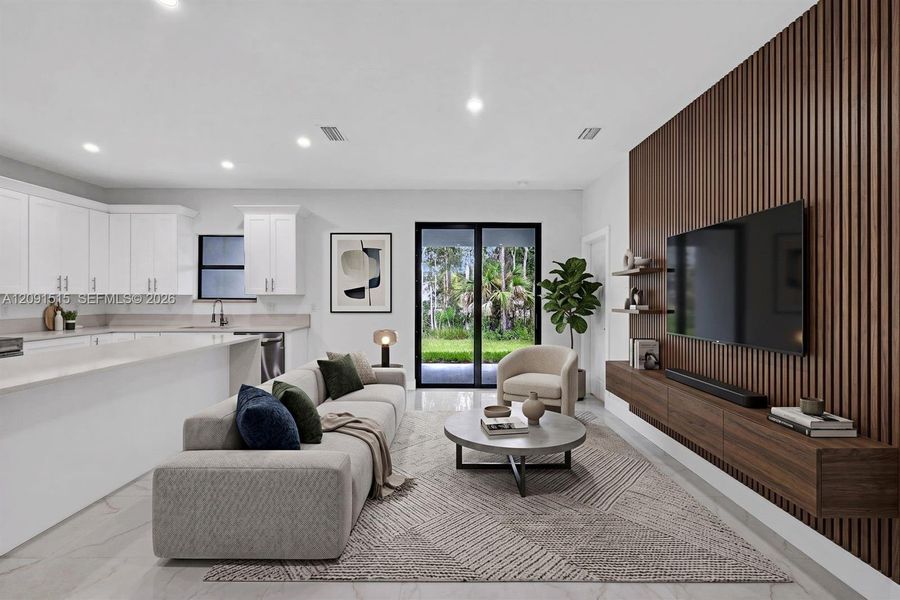 Furnished interior view inside a new home in , Punta Gorda (Image 7).