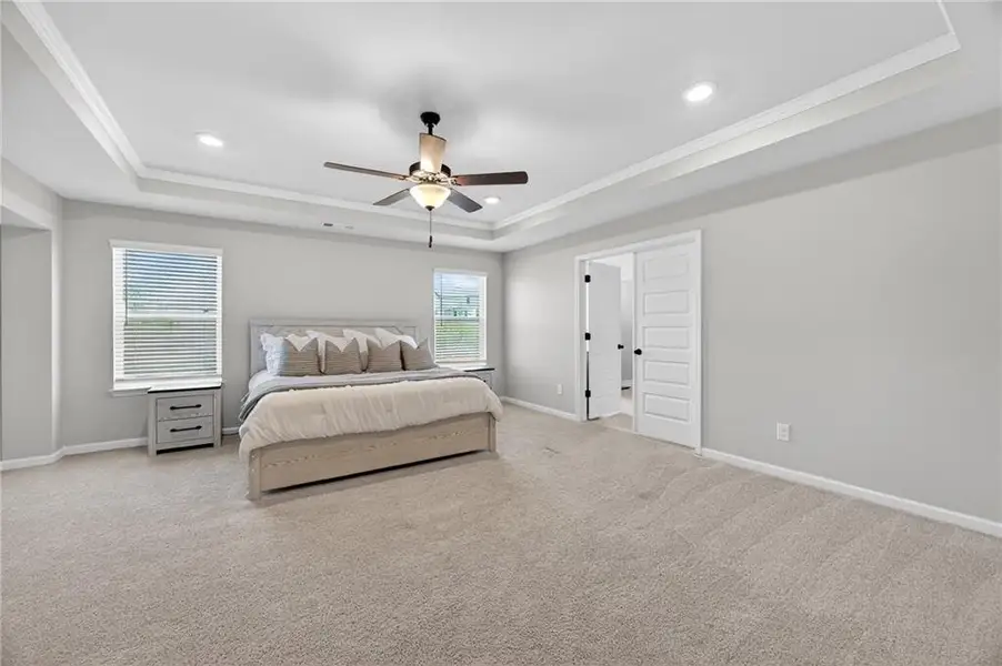 Furnished interior view inside a new home in , Stockbridge (Image 14).