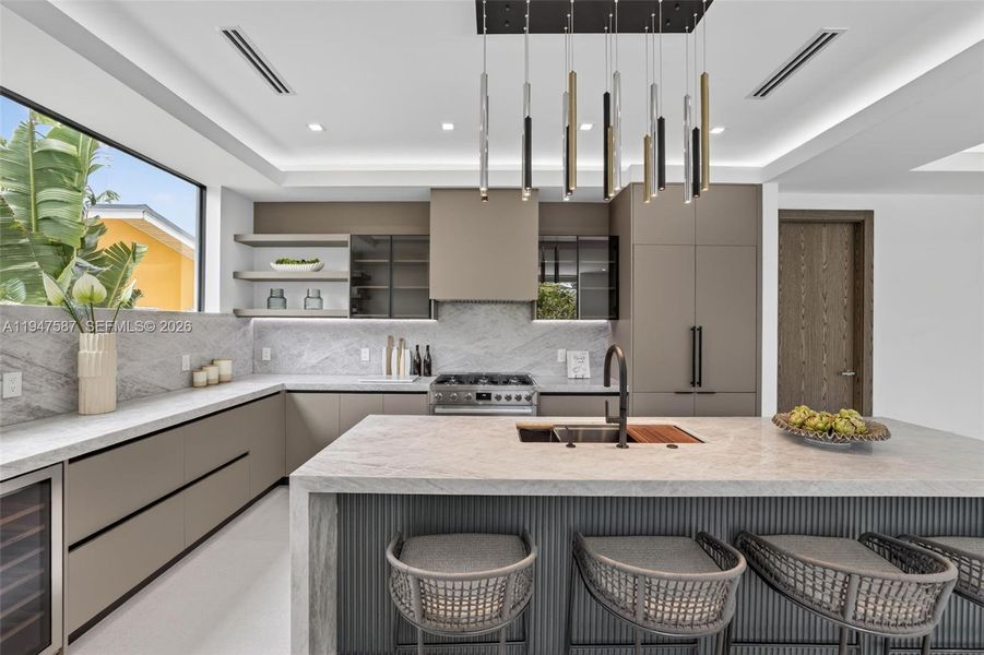 Furnished interior view inside a new home in , Fort Lauderdale (Image 6).