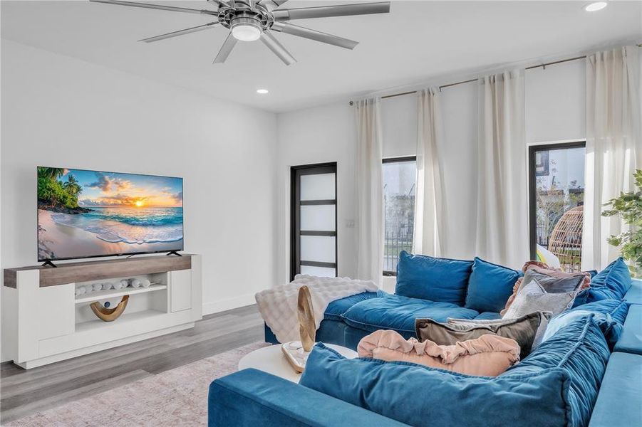 Furnished interior view inside a new home in , Pinellas Park (Image 6).