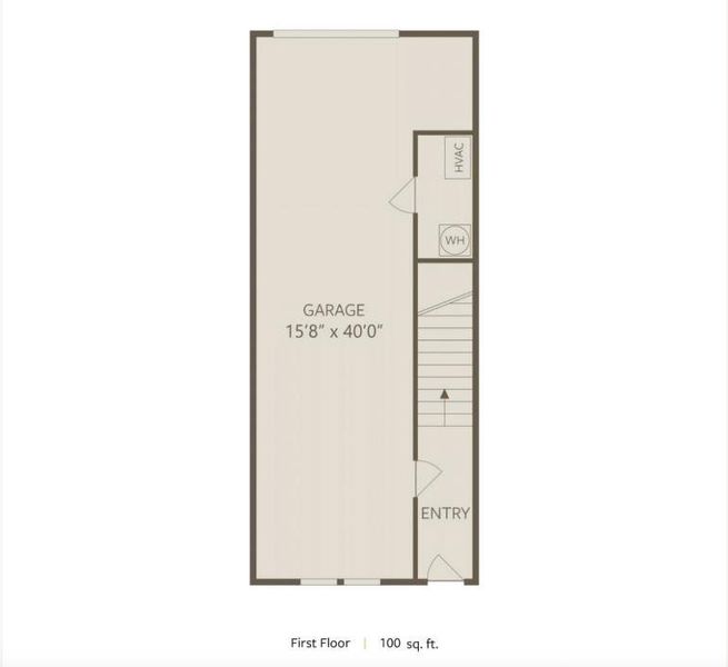 2D floor plan layout of this home in , Charlotte, NC (Image 6).