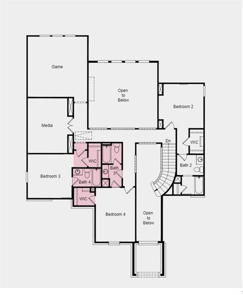 Structural options include: 4th bath upstairs, 42" front entry, study in lieu of flex, built in kitchen appliances.