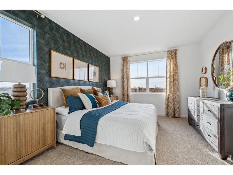 Furnished interior view inside a new home in , Mead (Image 7).