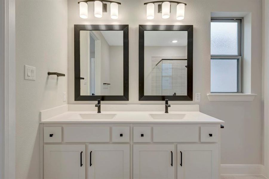 Furnished interior view inside a new home in Mantua Point Classics, Van Alstyne (Image 16).