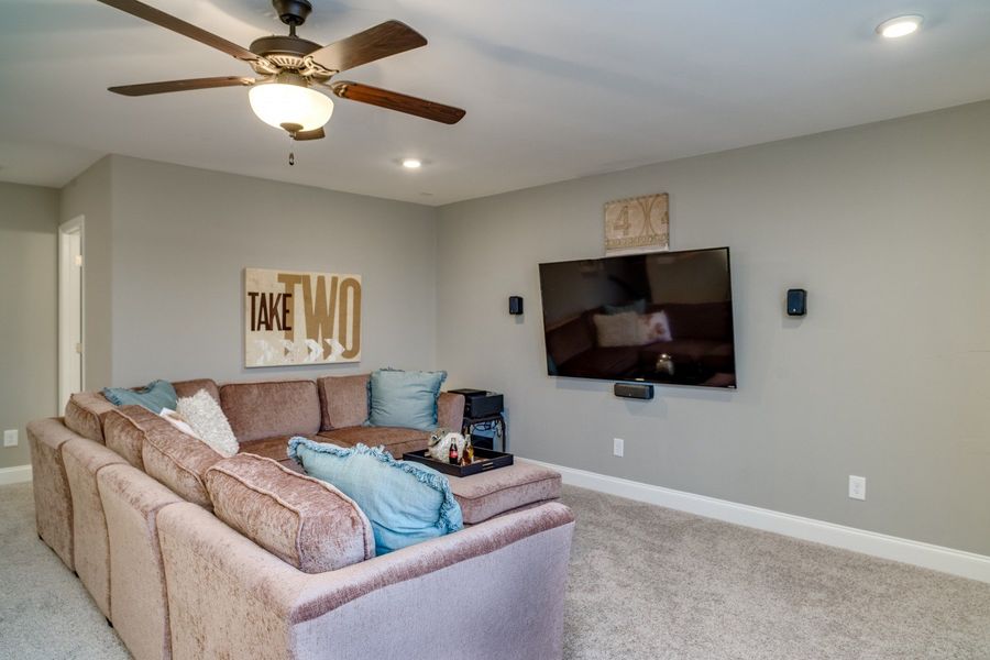 Representative furnished interior of a home built from the Tilehurst by Celebration Homes in Harvest Point, Spring Hill (Image 18).