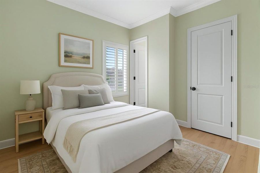 Furnished interior view inside a new home in , St. Cloud (Image 17).