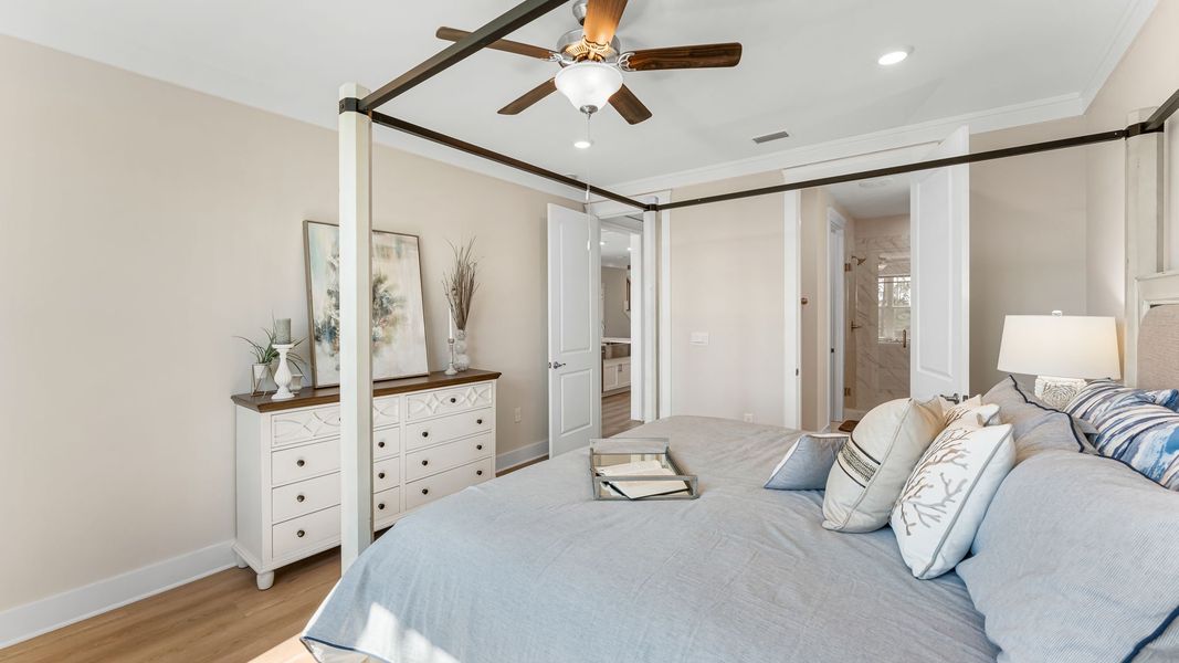 Representative furnished interior of a home built from the The Islamorada by D.R. Horton in WindMark Beach, Port Saint Joe (Image 17).