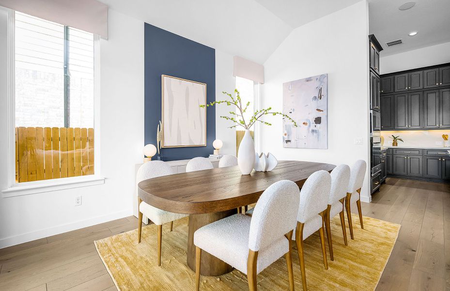 Representative furnished interior of a home built from the Cuney by Pulte Homes in Corley Farms, Boerne (Image 27).