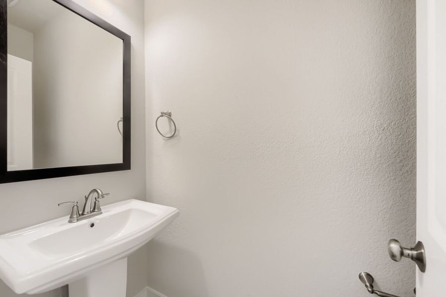 Representative photo of powder bath for Plan 1458