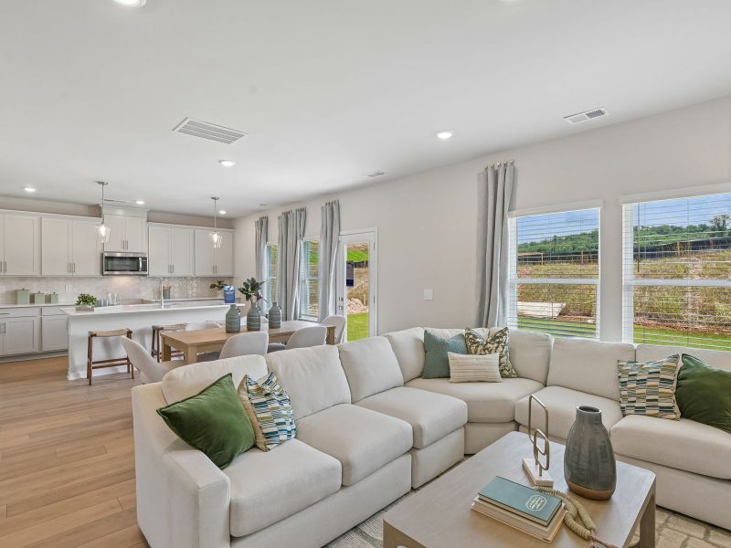 Furnished interior view inside a new home in Manning Mill, Adairsville (Image 3).