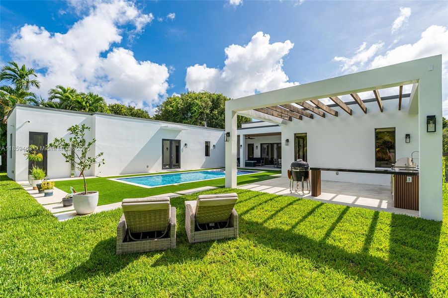 Front exterior of a new home in , Miami, FL, highlighting curb appeal (Image 24).