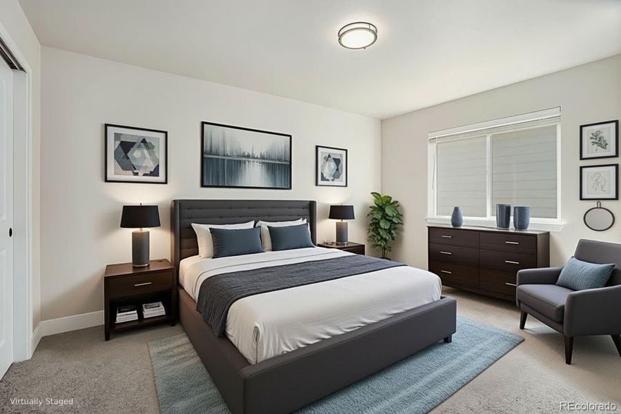 Furnished interior view inside a new home in , Arvada (Image 7).