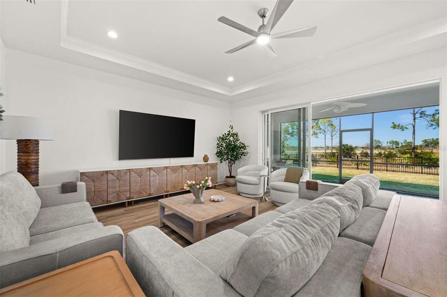 Furnished interior view inside a new home in , Punta Gorda (Image 10).