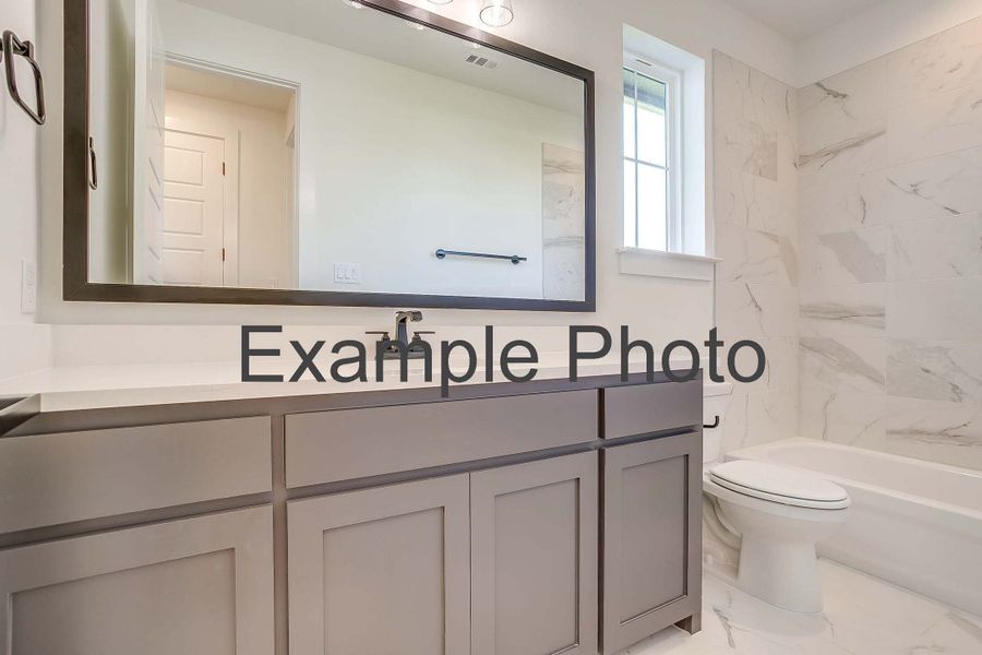 Representative furnished interior of a home built from the The San Antonio by Kenmark Homes in Rocky Top Ranch, Reno (Image 9).