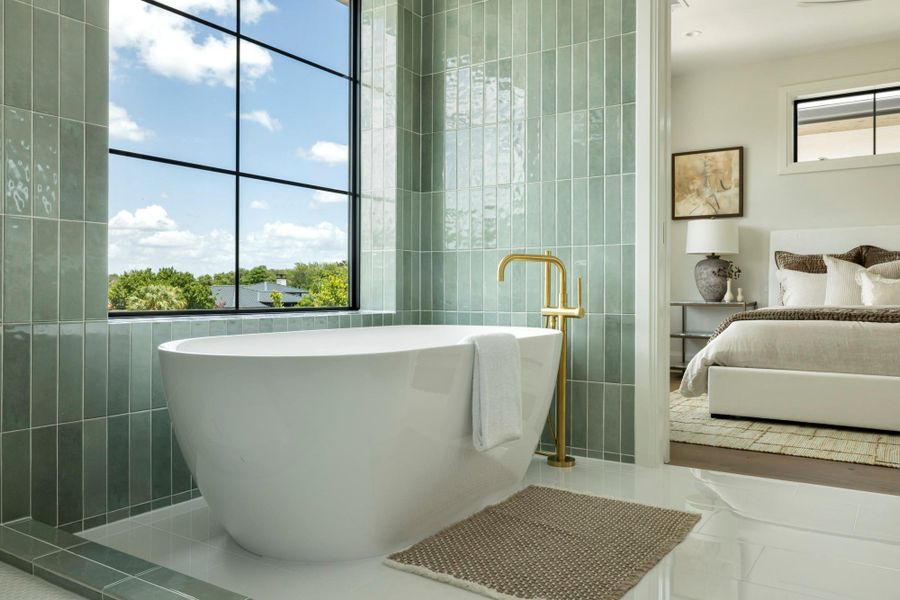 Furnished interior view inside a new home in , Horseshoe Bay (Image 29).