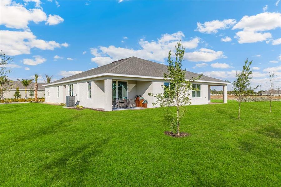Exterior details and patio area of a home in Sea Cove, Punta Gorda (Image 3).