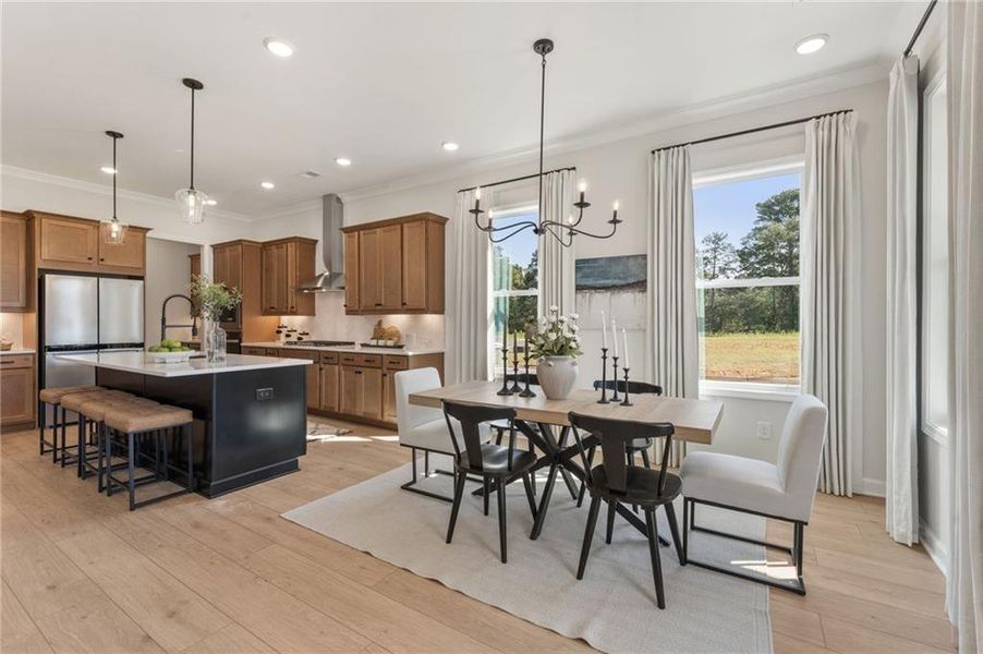 Furnished interior view inside a new home in Linden Grove, Powder Springs (Image 22). Furnished interior view inside a new home in Linden Grove, Powder Springs (Image 22).