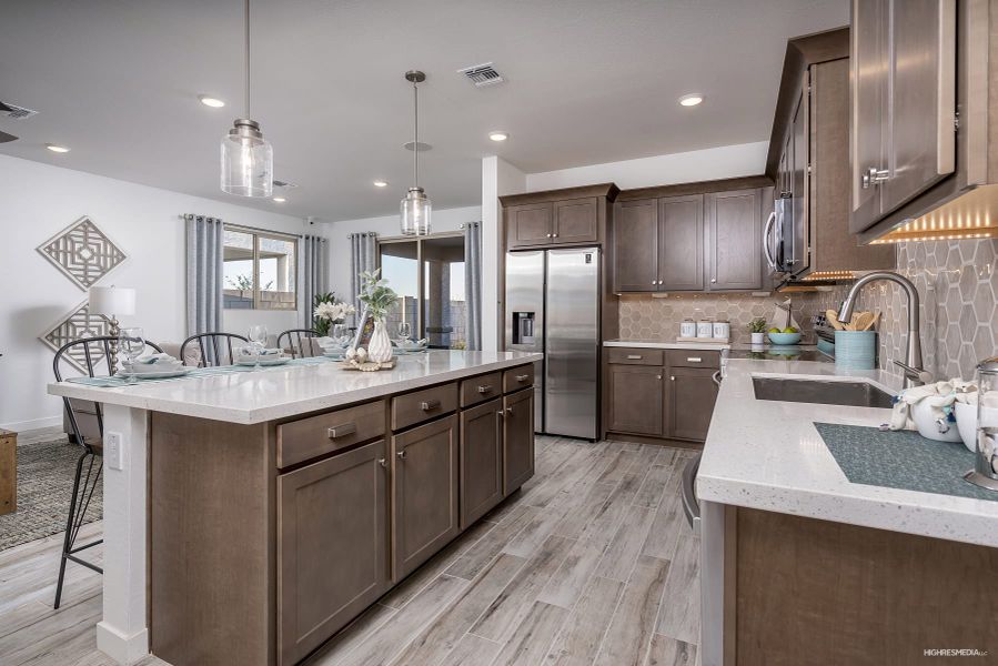 Kitchen & Dining Area | Madera | The Villages at North Copper Canyon – Canyon Series | Surprise, AZ | Landsea Homes