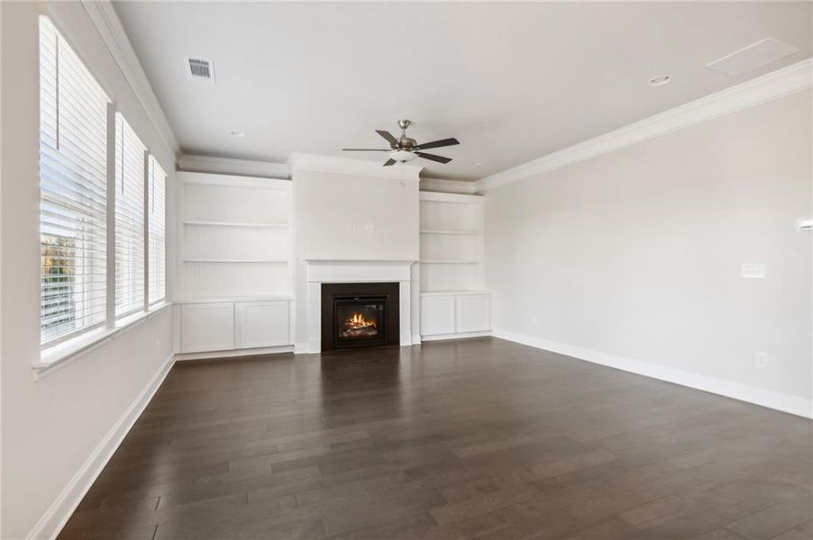 Spacious, unfurnished interior of a new home in , Flowery Branch (Image 14). Spacious, unfurnished interior of a new home in , Flowery Branch (Image 14).