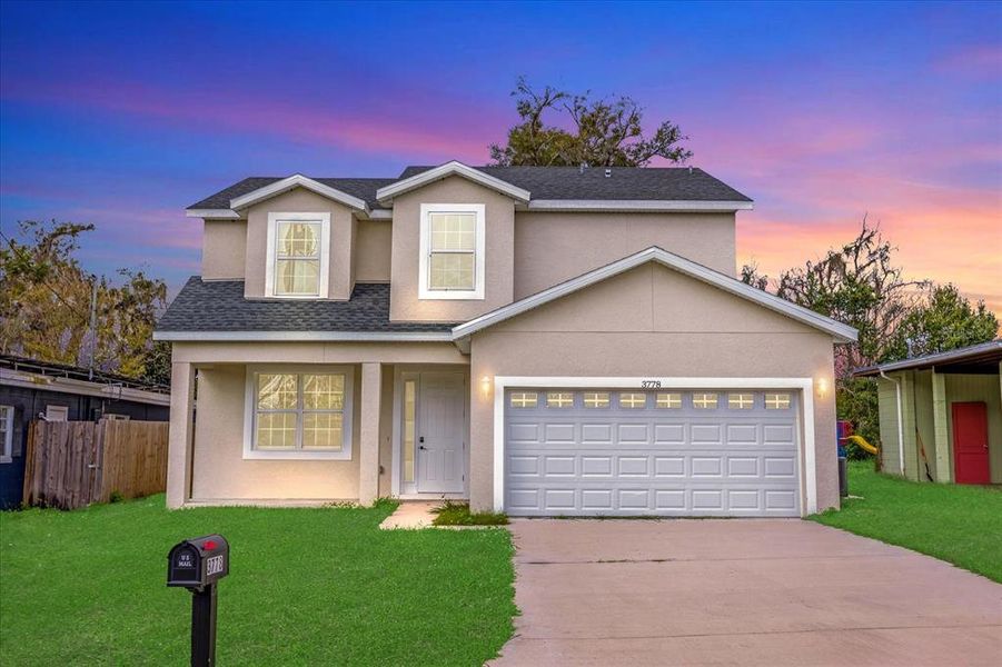 Front exterior of a new home in , Orlando, FL, highlighting curb appeal (Image 2). Front exterior of a new home in , Orlando, FL, highlighting curb appeal (Image 2).