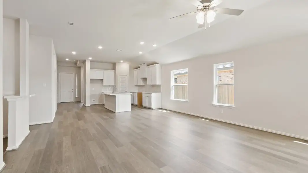 Furnished interior view inside a new home in Oakwood Estates, Waller (Image 10).