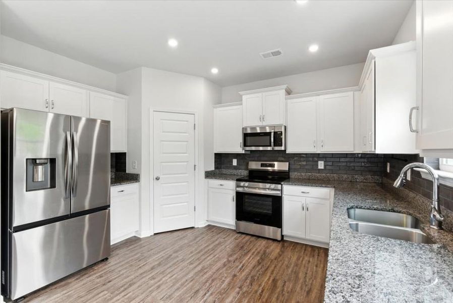 Furnished interior view inside a new home in , Cartersville (Image 8). Furnished interior view inside a new home in , Cartersville (Image 8).