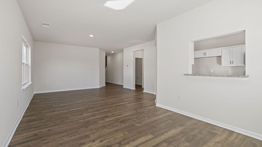 Spacious, unfurnished interior of a new home in Brookside Ridge Townhomes, Greer (Image 19).