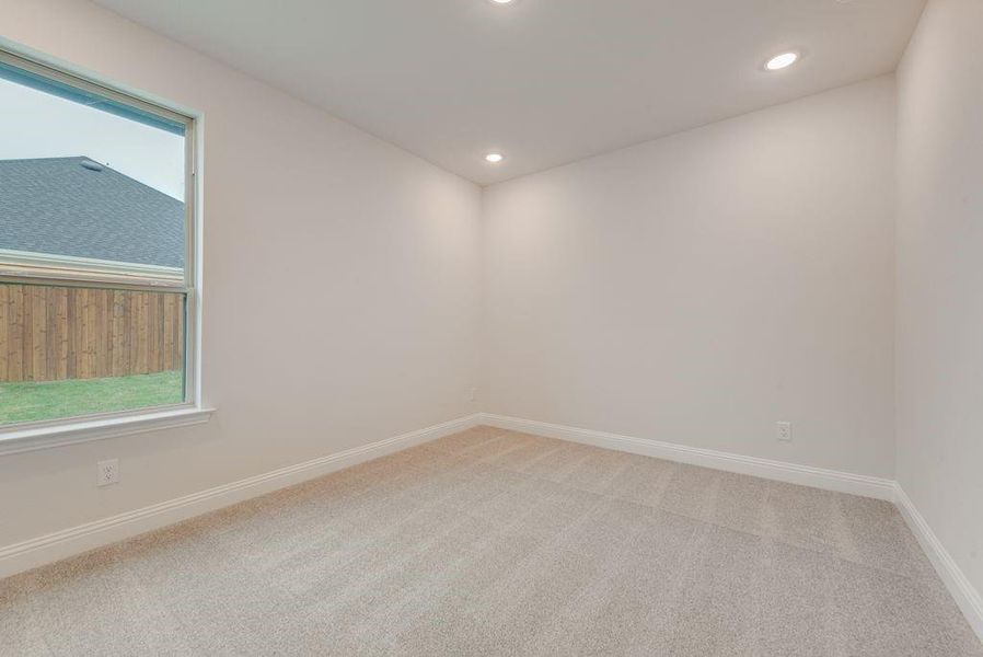 Spacious, unfurnished interior of a new home in Valencia On The Lake, Little Elm (Image 17).