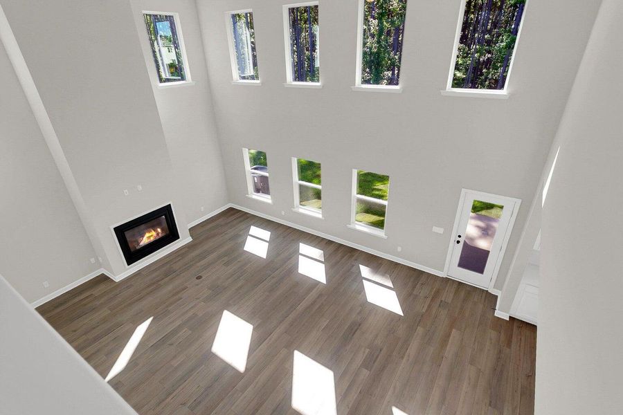 Spacious, unfurnished interior of a new home in Tea Farm: Presidents Series, Ravenel (Image 29).