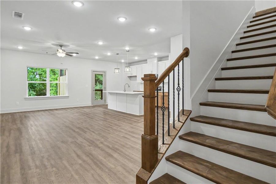 Spacious, unfurnished interior of a new home in , Norcross (Image 12). Spacious, unfurnished interior of a new home in , Norcross (Image 12).