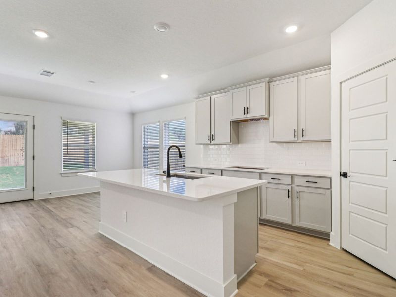Furnished interior view inside a new home in Sagebrooke - Classic Series, San Antonio (Image 9).
