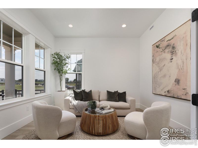 Furnished interior view inside a new home in Westerly, Erie (Image 4).