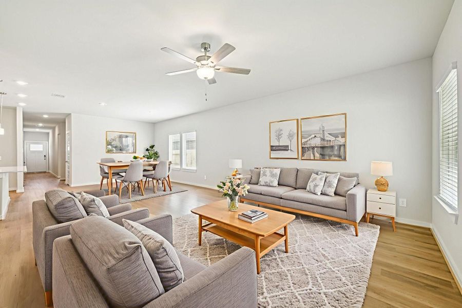 Photo is not of the actual home, but is an inspirational photo of builder’s model home and may depict options, furnishings, and/or decorator features that are not included Photo is not of the actual home, but is an inspirational photo of builder’s model home and may depict options, furnishings, and/or decorator features that are not included