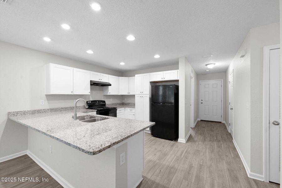 Furnished interior view inside a new home in , Jacksonville (Image 10). Furnished interior view inside a new home in , Jacksonville (Image 10).