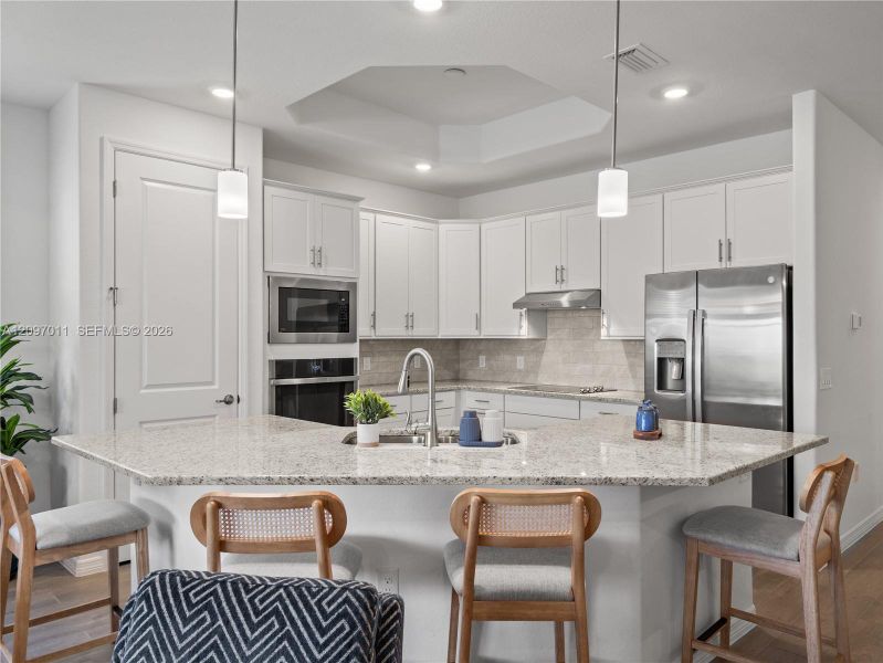 Furnished interior view inside a new home in , Punta Gorda (Image 46).
