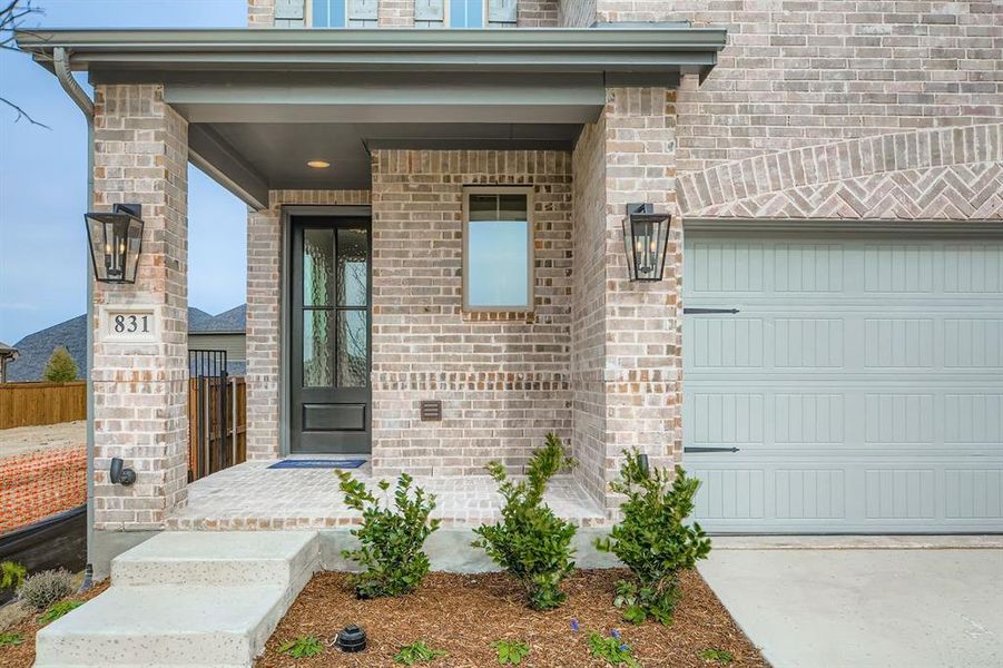 Exterior details and patio area of a home in Hillstead, Lavon (Image 3).