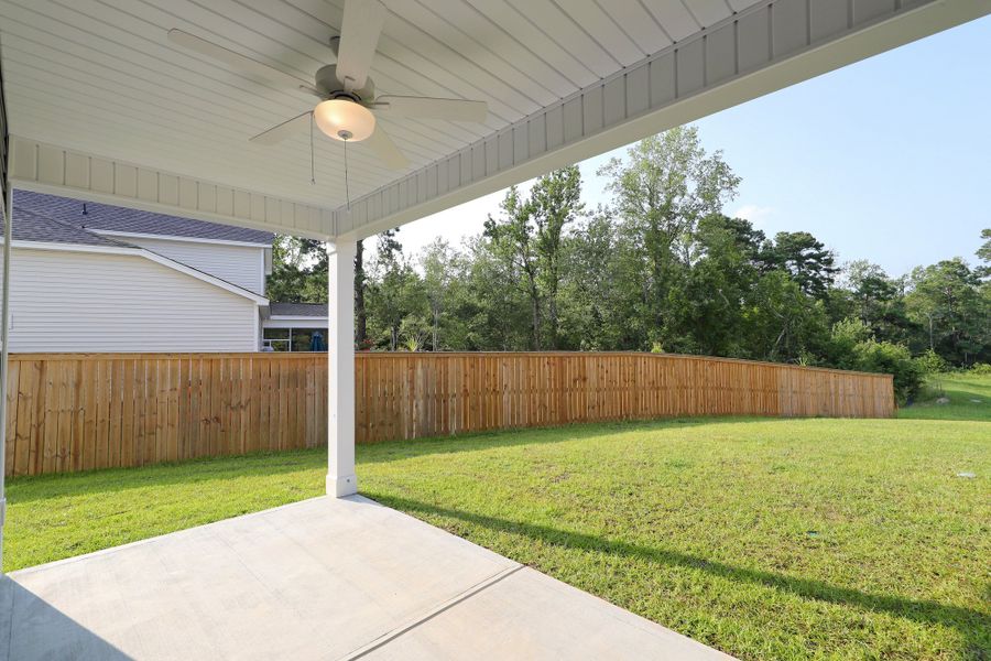 Exterior details and patio area of a home in Jordan Grove, Conway (Image 2). Exterior details and patio area of a home in Jordan Grove, Conway (Image 2).